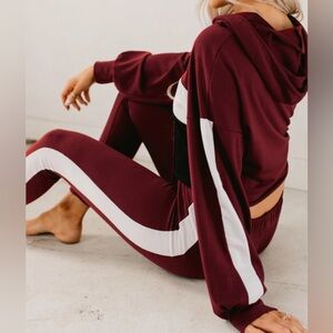 NanaMacs Burgundy Pants